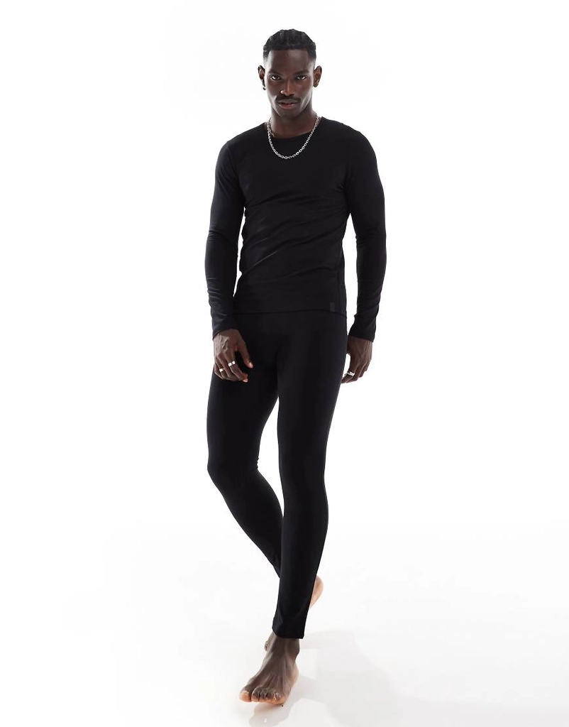 Boss Bodywear infinity thermal long johns in black